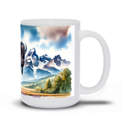 Bear and Bison Mug