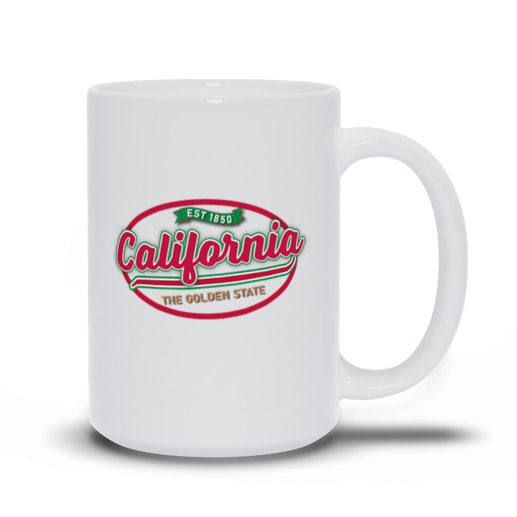 California The Golden State Coffee Mug