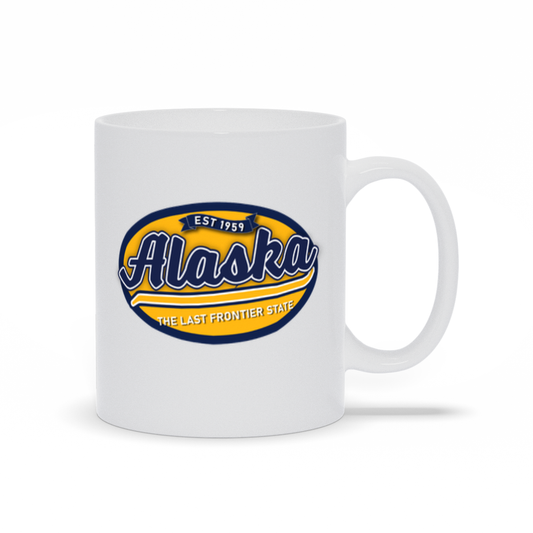 Alaska The Last Frontier State Coffee Mug