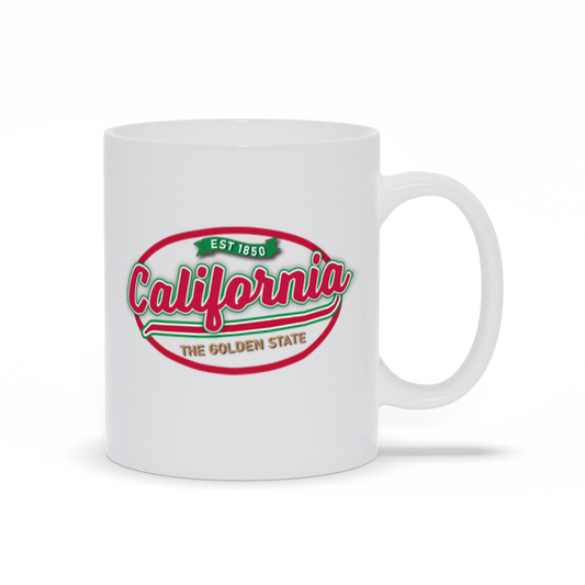 California The Golden State Coffee Mug