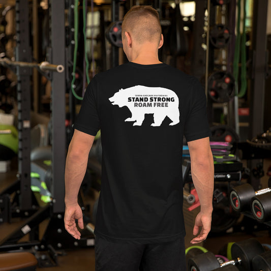 Terra Cascade Outdoors The Stand Strong, Roam Free Bear T-shirt