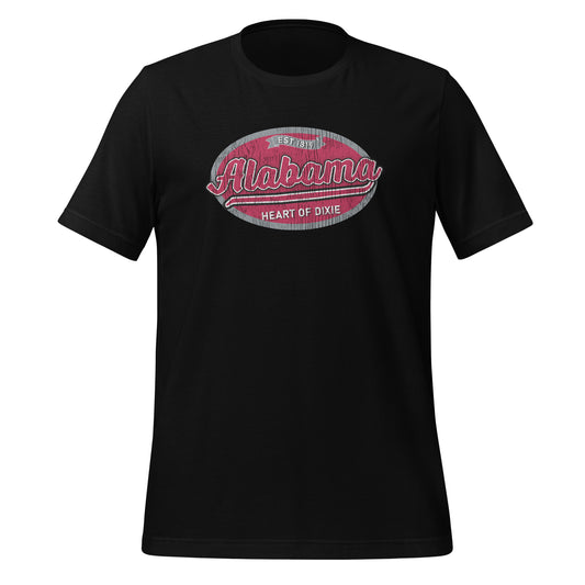 Alabama Heart Of Dixie T-shirt