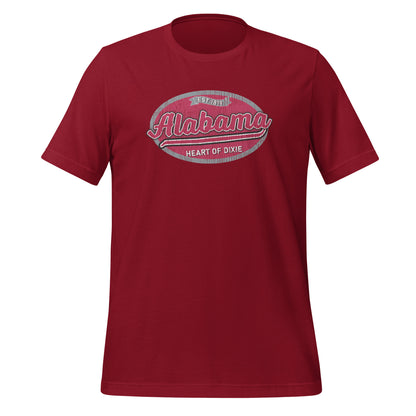 Alabama Heart Of Dixie T-shirt