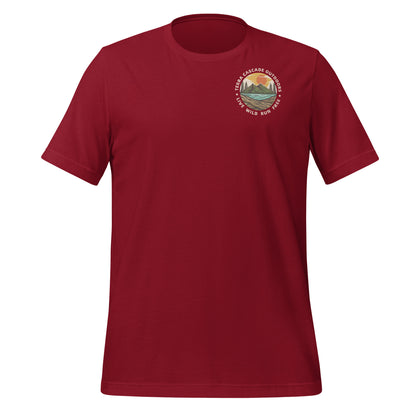 Terra Cascade Outdoors Live Wild Run Free t-shirt