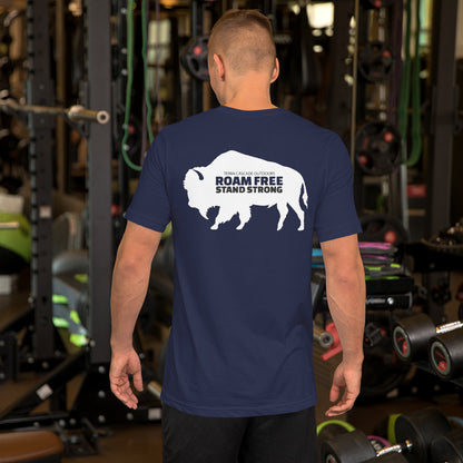 Terra Cascade Outdoors Roam Free Stand Strong Buffalo Tee