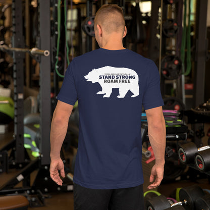 Terra Cascade Outdoors The Stand Strong, Roam Free Bear T-shirt