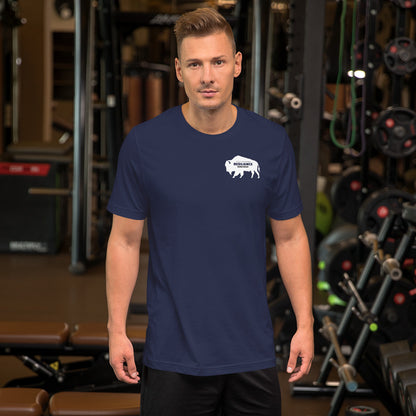 Terra Cascade Outdoors Resilience Runs Wild Buffalo T-Shirt: A Symbol of Strength and Spirit!