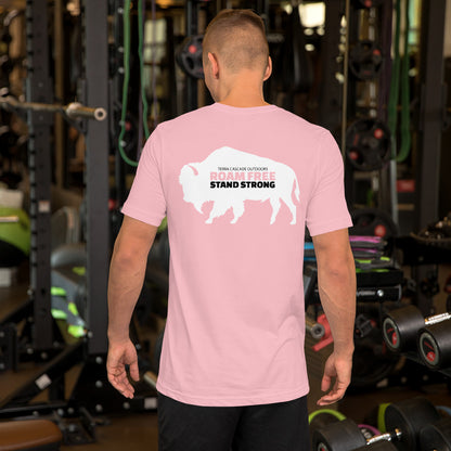 Terra Cascade Outdoors Roam Free Stand Strong Buffalo Tee