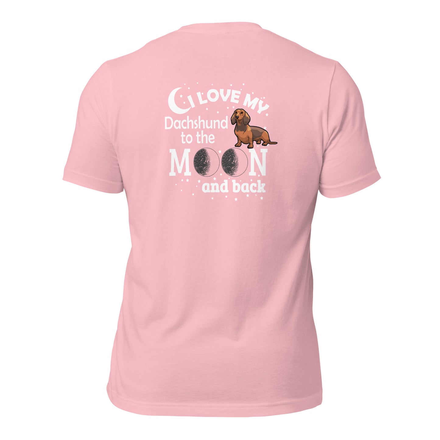 I Love My Dachshund to the Moon and Back T-shirt