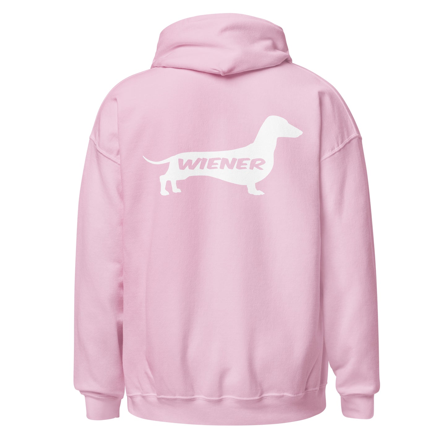 Dachshund Wiener Dog Hoodie Pink