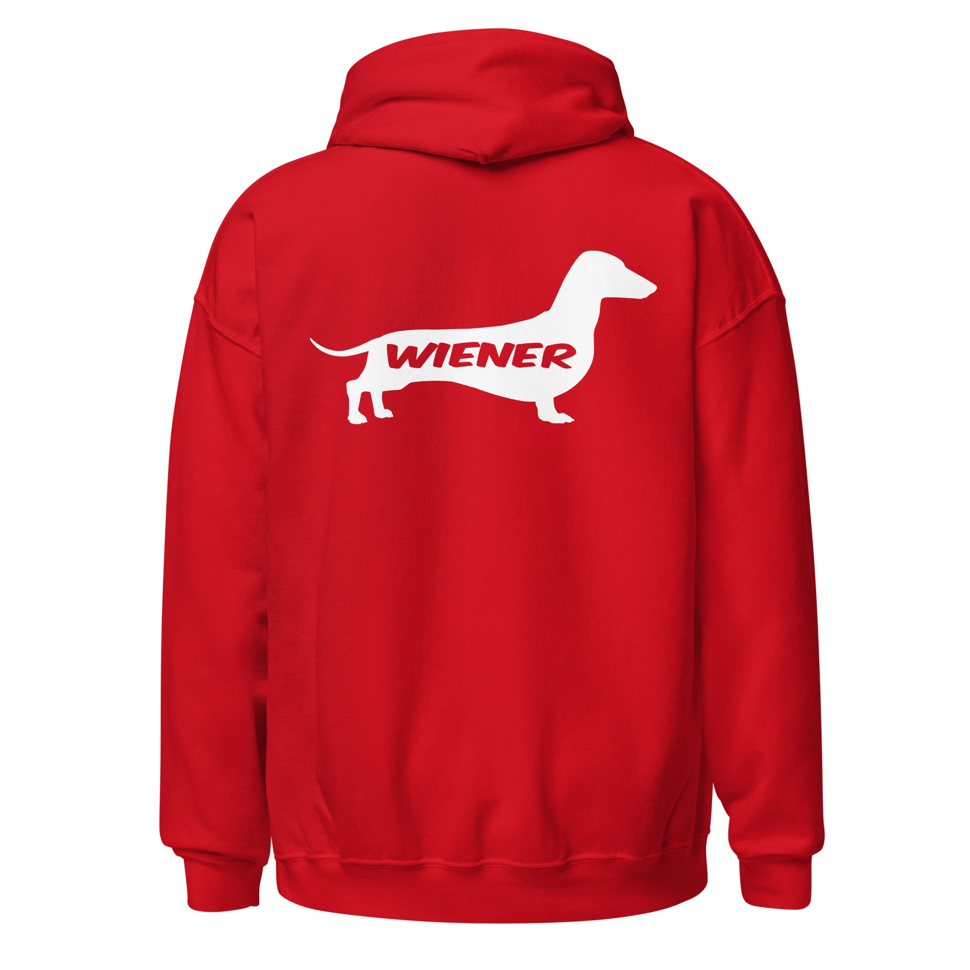 Dachshund Wiener Dog Hoodie Red