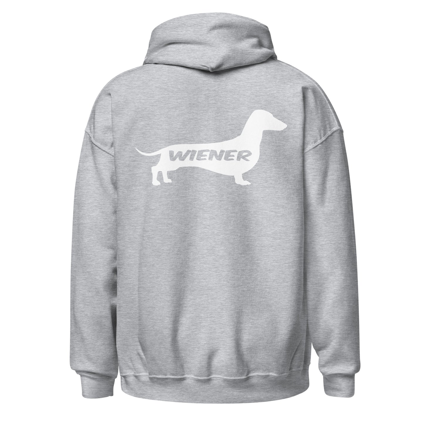 Dachshund Wiener Dog Hoodie Light Gray