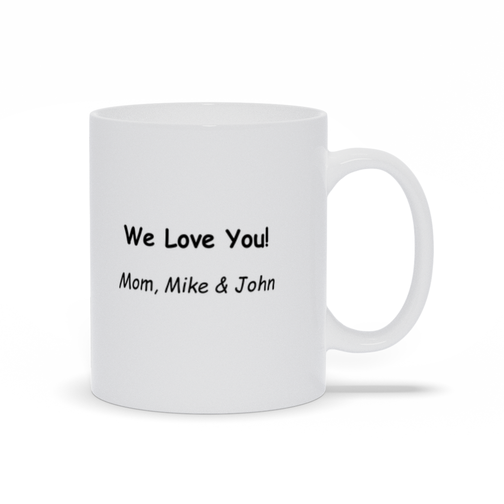 Best Dad Ever Personalized Coffee Mug with Message