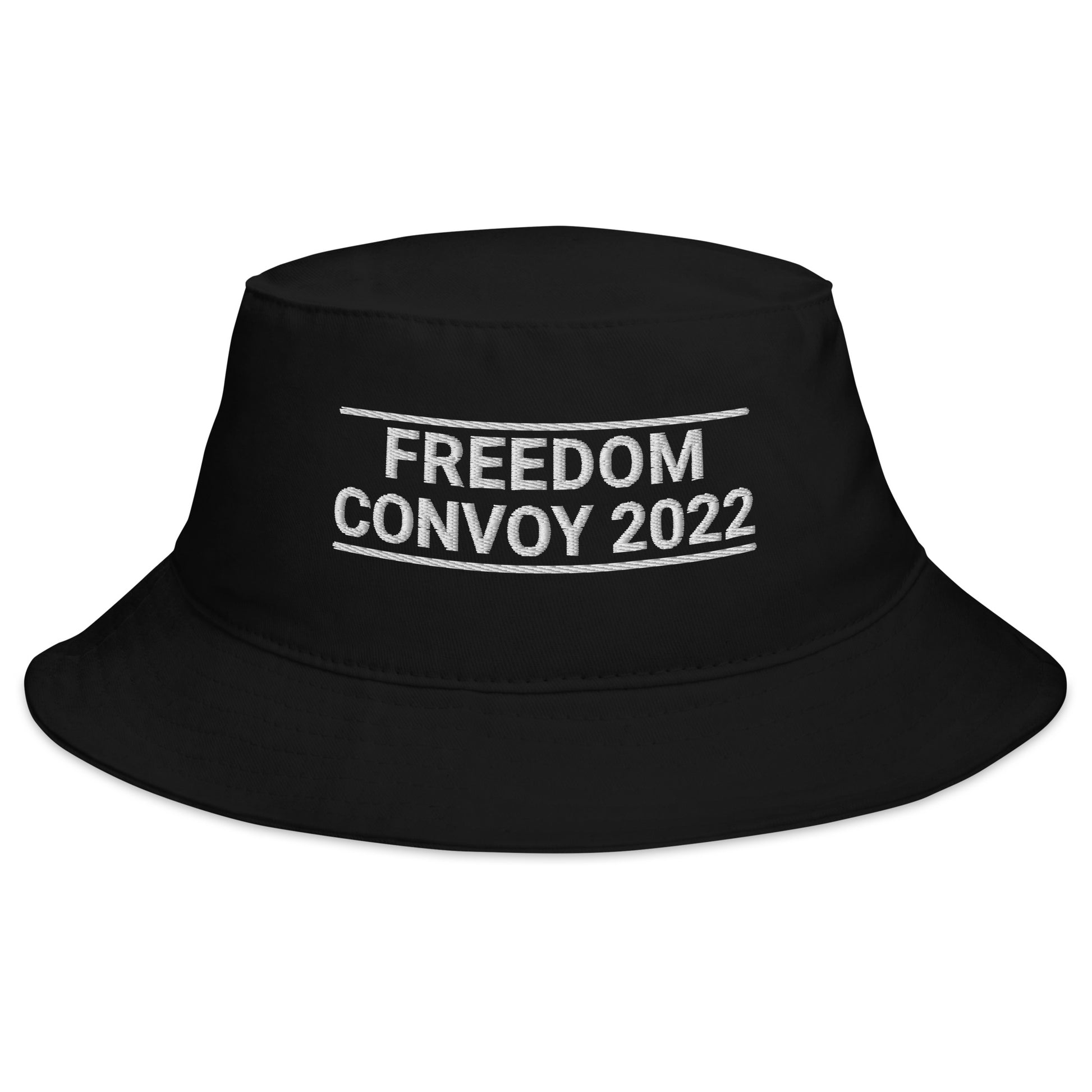 Freedom Convoy 2022 Bucket Black Hat.