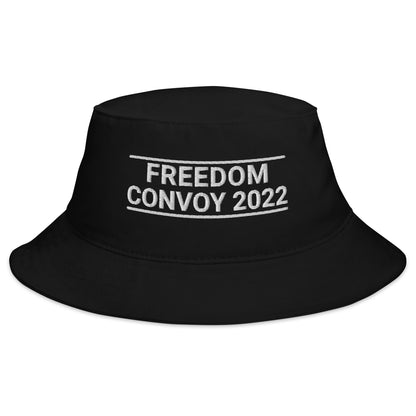 Freedom Convoy 2022 Bucket Black Hat.