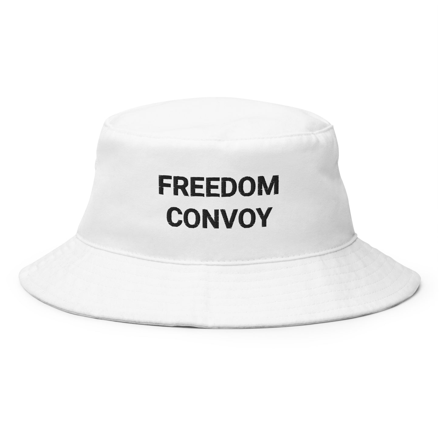 Freedom Convoy Bucket White Hat.