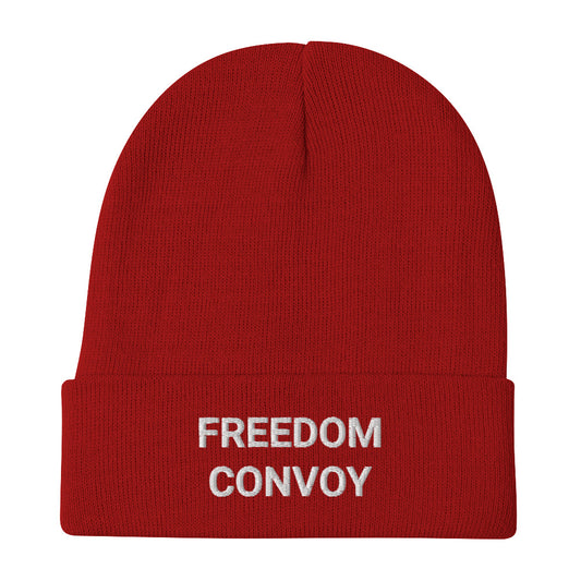 Freedom Convoy Embroidered Beanie