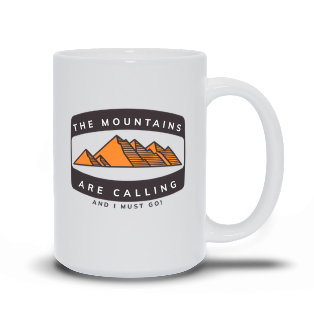 Mountains are Calling Coffee Mug Version 6