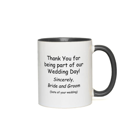 Best Bridesmaid Ever Personalized Accent Coffee Mug