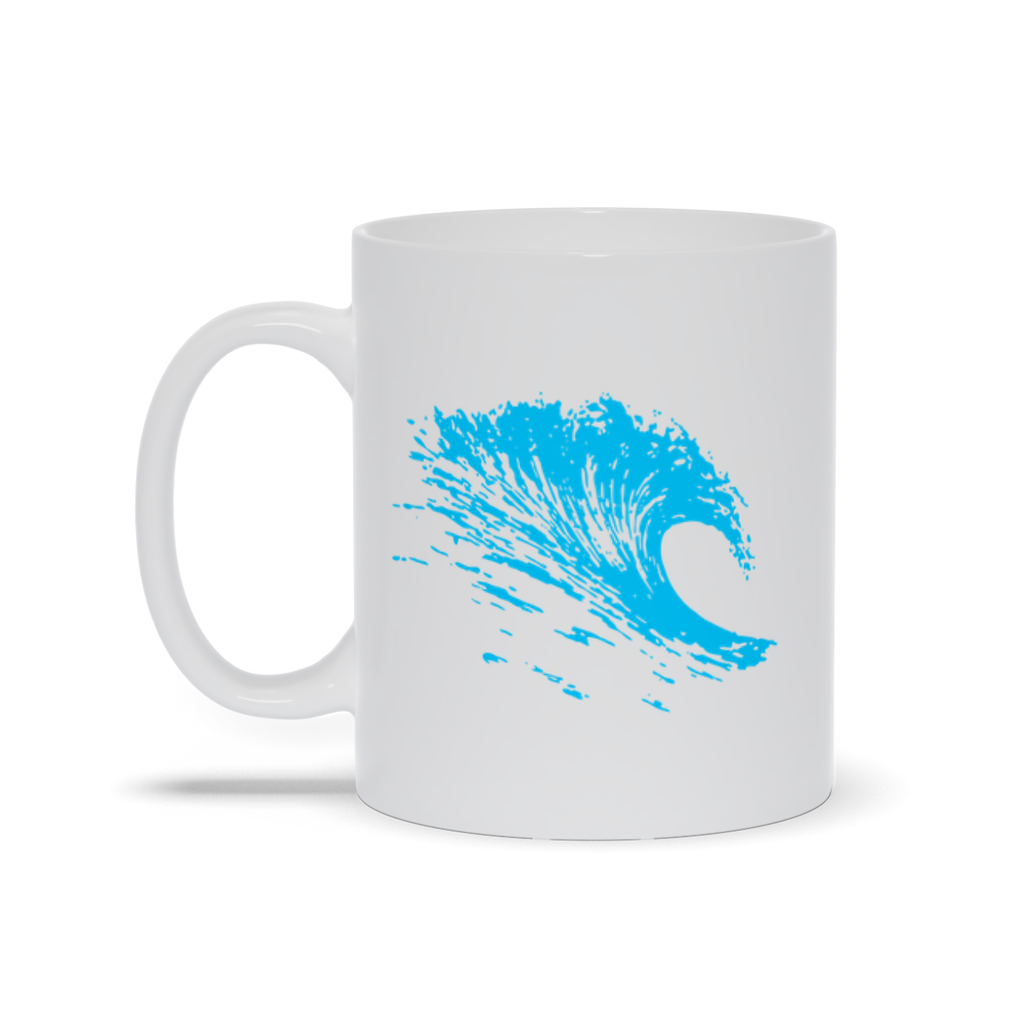 Chasing Blue Waves Coffee Mug Right