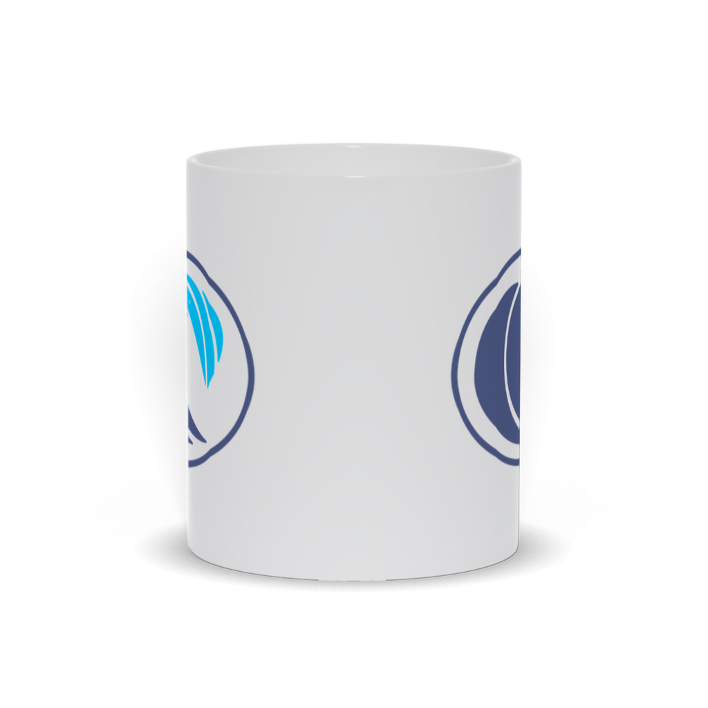 Blue Wave Coffee Mug Front