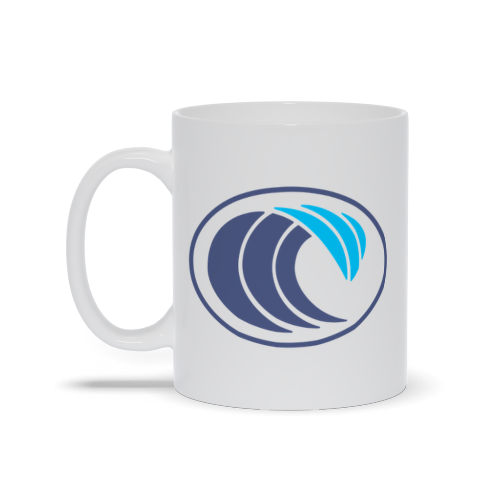 Blue Wave Coffee Mug Right