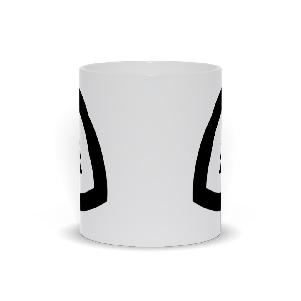 Black Tree Coffee Mug Front