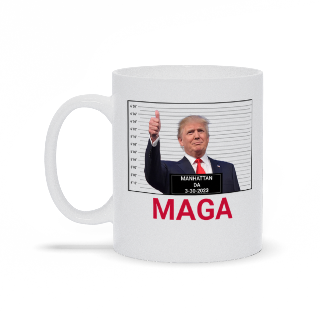 Trump Indicted Thumbs Up Coffee Mug