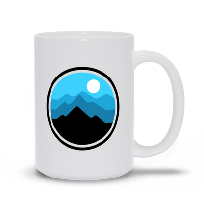 Blue Ridge Mountains Landscape Coffee Mug