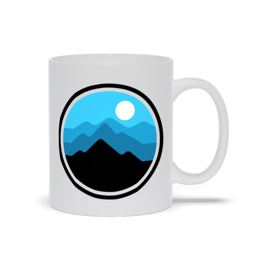 Blue Ridge Mountains Landscape Coffee Mug