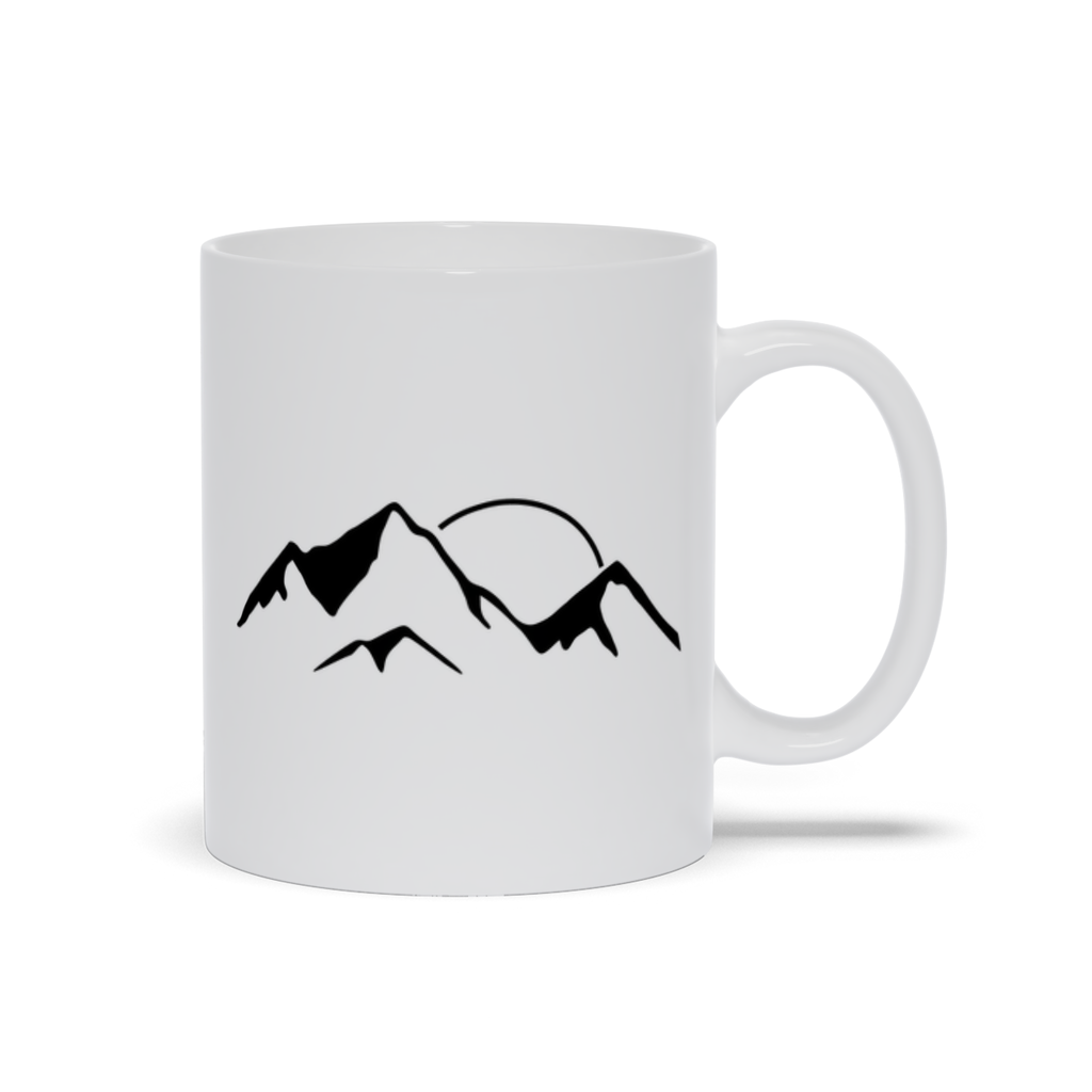 Black Mountain Landscape Coffee Mug