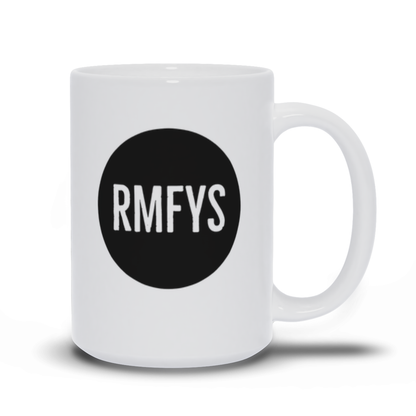 Relaxing Music For Your Soul Coffee Mug (Black Logo)