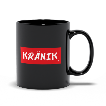 Kranik Black Coffee Mugs