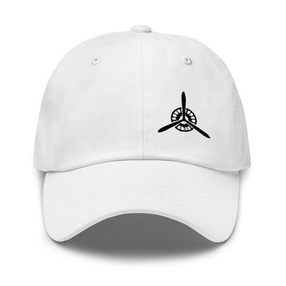 Retro Airplane Propeller Dad hat