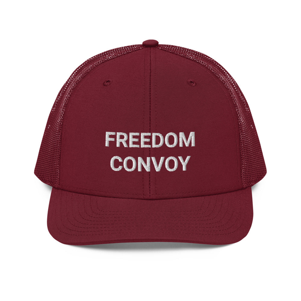 Freedom Convoy Richardson 112 Trucker Cap
